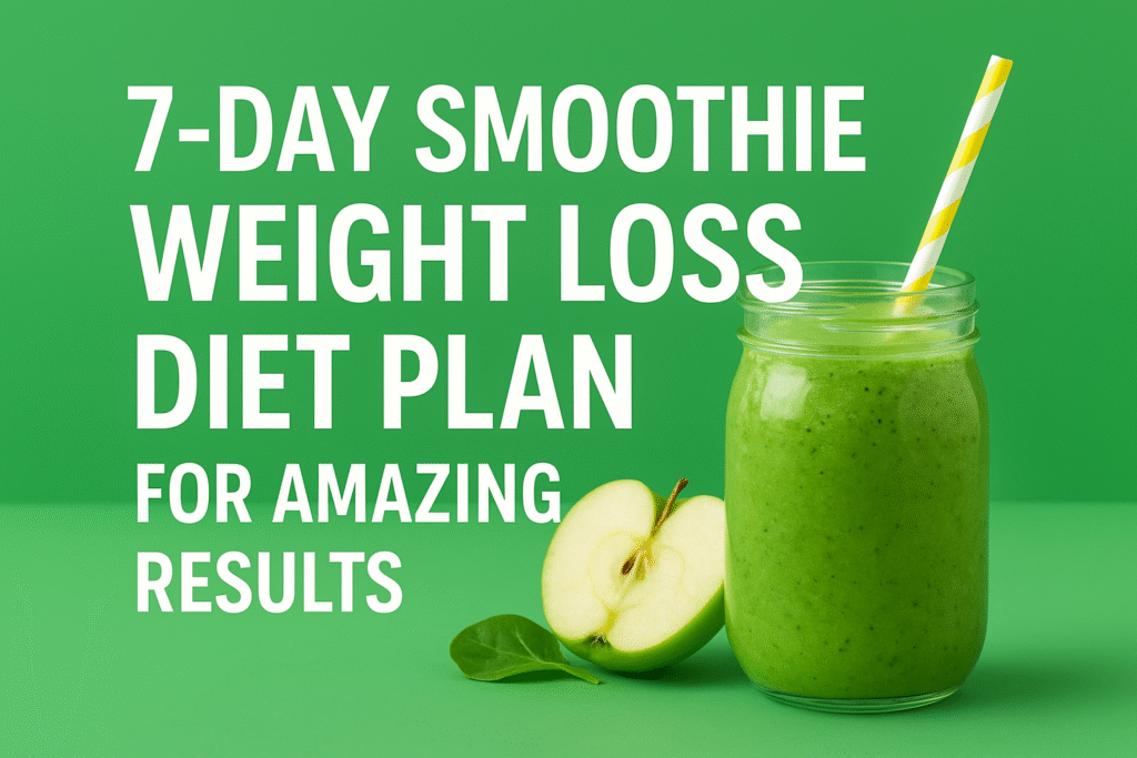7‑Day Smoothie Weight Loss Diet Plan for Amazing Results